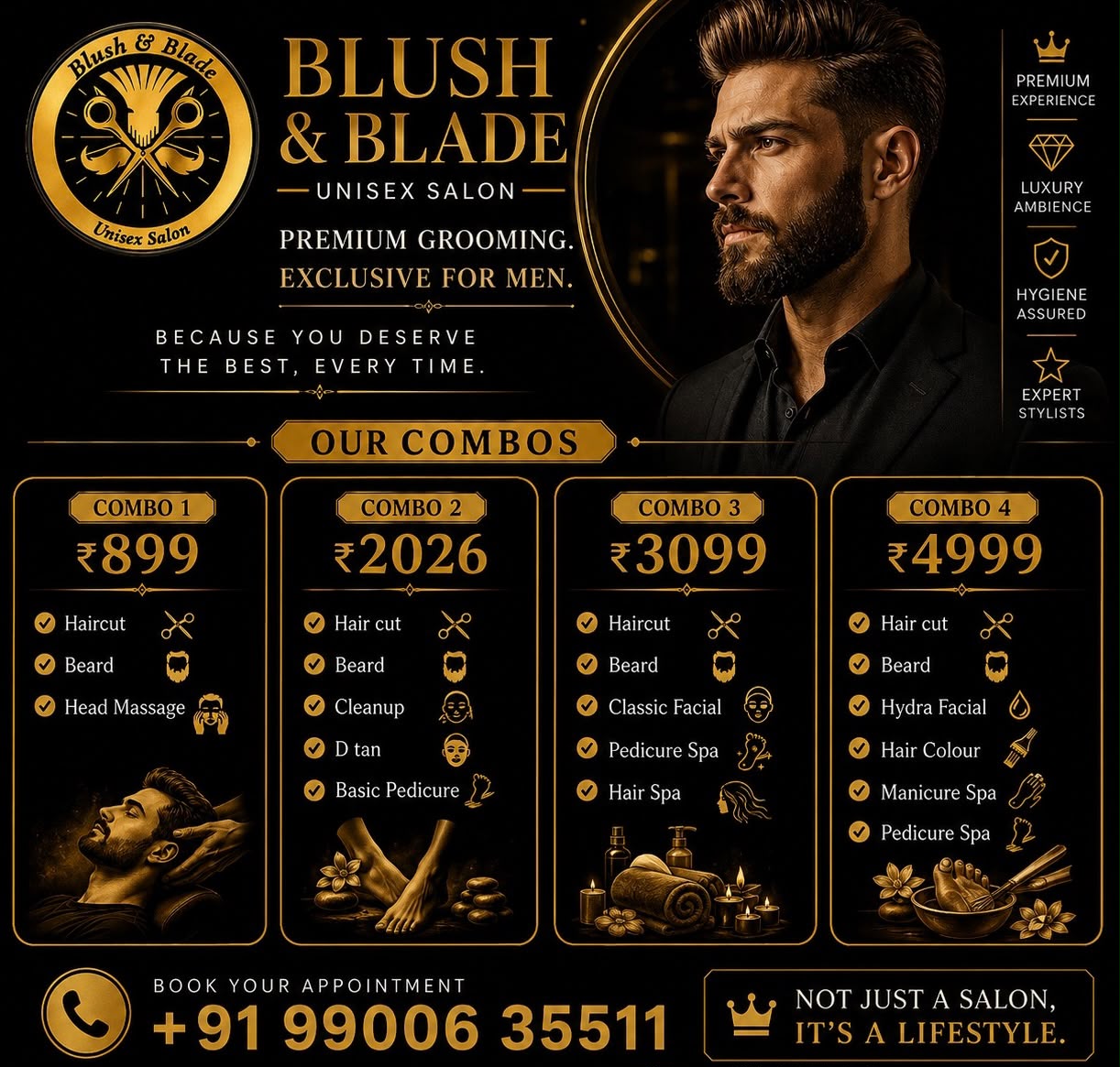 Blush and Blade college days and office slays twenty percent off offer